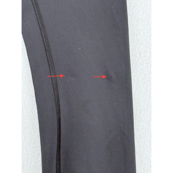 Alo Yoga Airlift High-Waist 7/8 Athletic Gym Athleisure Leggings Black Sheen M - Picture 5 of 8